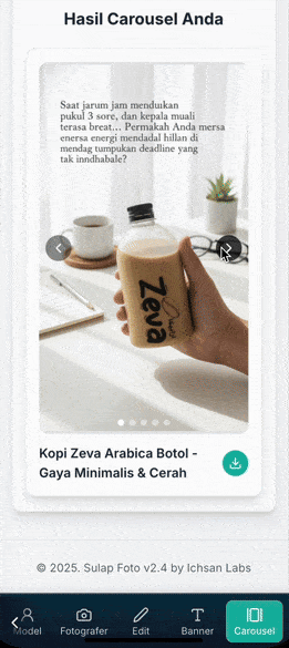 Fitur Carousel